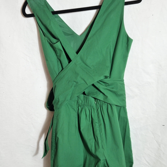 J. Crew Green Sleeveless Jumpsuit - Picture 5 of 6